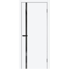Межкомнатная дверь ПЭТ Браво-0.40 П White Silk / Mirox Grey Межкомнатная дверь ПЭТ Браво-0.40 П White Silk / Mirox Grey